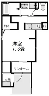 Luna Piena【1階】の間取り