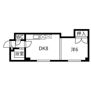ナチュレ南5条【3階】の間取り