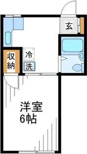 サンローズS【1階】の間取り