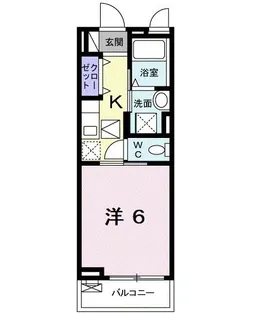 ヴィーナス【1階】の間取り