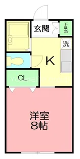 カルミア【1階】の間取り