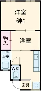 ハイツ永沢【3階】の間取り