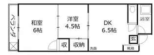 林ビル404【4階】の間取り