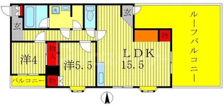 エフレム北小金【3階】の間取り