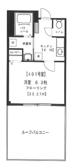 パールマンションIS【4階】の間取り