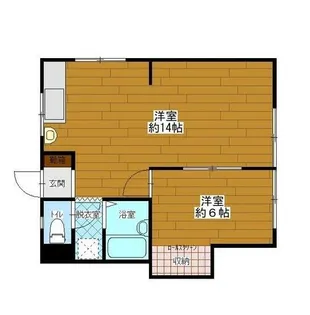 GRAND BLEU C棟【1階】の間取り