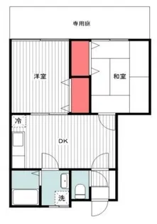 ブエノスアイレス【1階】の間取り