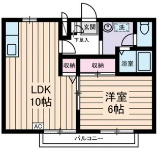 Sコート【2階】の間取り