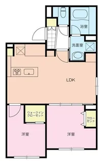 ウェルスクエア高井戸東【4階】の間取り