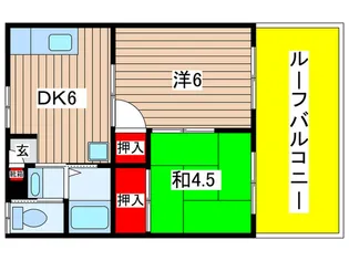 グランメ-ル南小岩【3階】の間取り