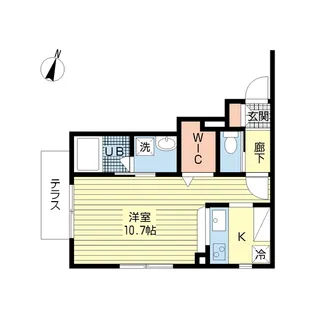 アートシーン 瑞江【1階】の間取り