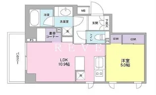 日本橋ミスモ【6階】の間取り