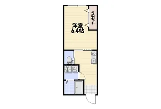 Lyk貝塚【1階】の間取り
