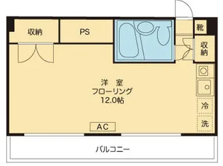 パルナス代々木【5階】の間取り