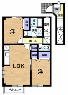 セーデシエンス16【2階】の間取り