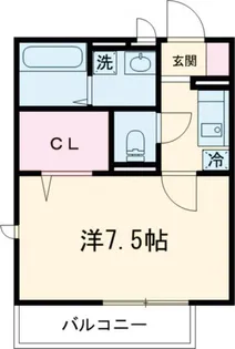 ルミエール2008【1階】の間取り