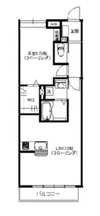 レーヴ【1階】の間取り