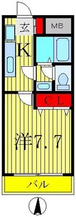 クレバーハウス【2階】の間取り