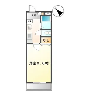 クレセールN【3階】の間取り