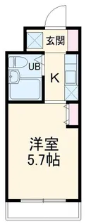 グルックハイム稲毛【4階】の間取り