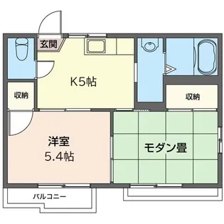 セラブール白山道【2階】の間取り