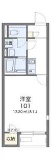サンライズシルク【1階】の間取り