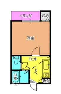 JJハイツ【1階】の間取り