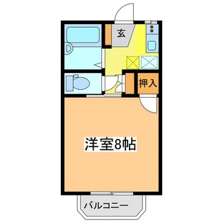 アース A【1階】の間取り