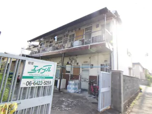 美福荘【2階】の外観