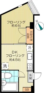 牛込ハイム【7階】の間取り