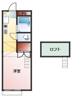 リリアムエイト【1階】の間取り