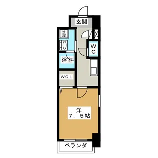 プライマリーステージ【6階】の間取り