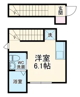 ベレガンス鷹之台IIA棟【2階】の間取り