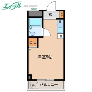 シティハウス松阪【3階】の間取り