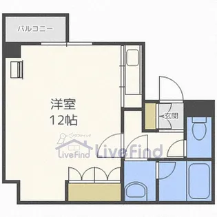 ステージノア豊平V【2階】の間取り