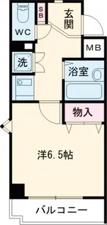 ブライティミル【2階】の間取り