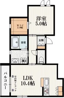 東京都世田谷区北沢1【マンション】の間取り