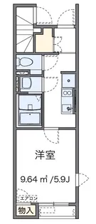 フィオーレ【1階】の間取り