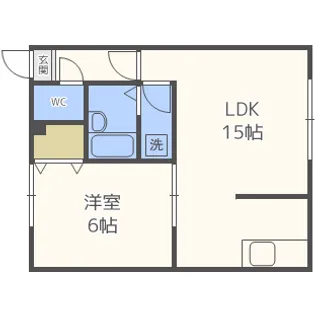 瑞日苑【2階】の間取り
