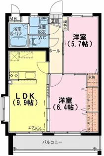 Hiマンション【2階】の間取り