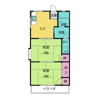 エトワール栄【3階】の間取り