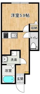 プライムコート【1階】の間取り