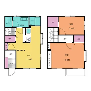 静岡県静岡市葵区城北2【一戸建】の間取り