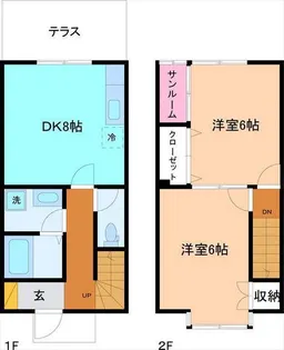 石川県金沢市中屋2【一戸建】の間取り