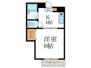 コ-ポ牧 II【1階】の間取り
