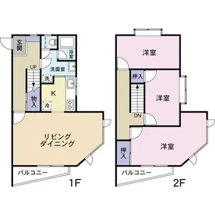 ハイレジデンスM【1階】の間取り