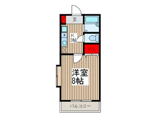シェルフォ-ド【2階】の間取り