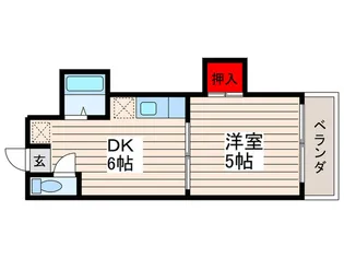 三枝マンション【2階】の間取り