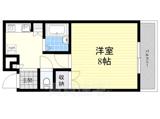 クリヨン千里北【3階】の間取り
