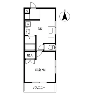 アベニューモリSt.III【5階】の間取り